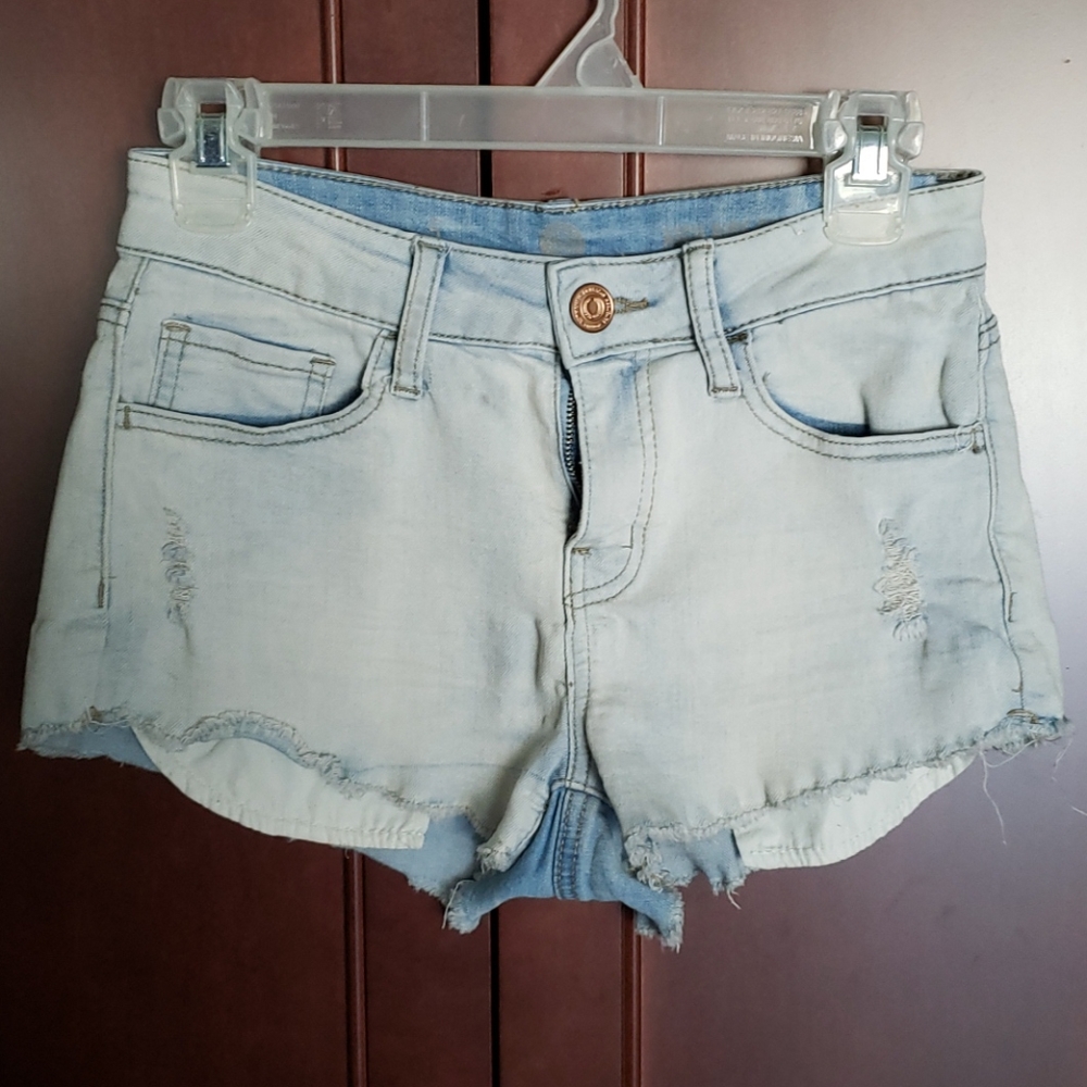 Jr Girl's SO High Rise Shortie Jean Shorts Size 5